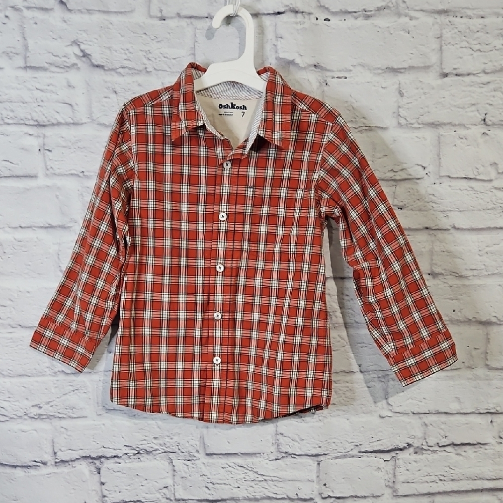 OshKosh B'gosh Kids Plaid Button-Up Shirt